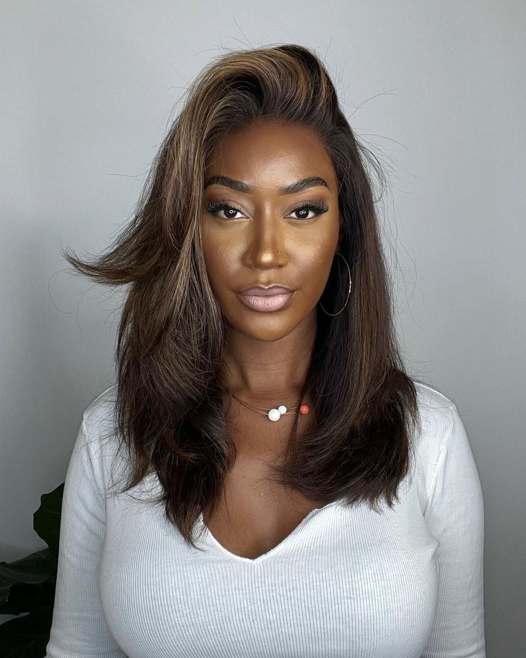 Lace Front Paróka kiemelésekkel – Selena