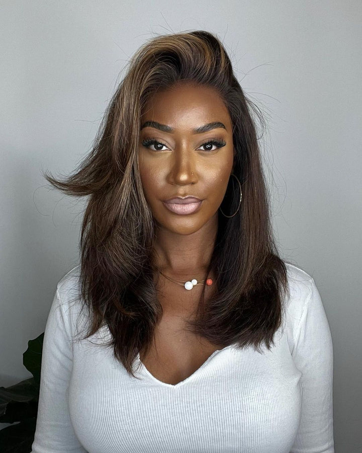 Lace Front Paróka kiemelésekkel – Selena