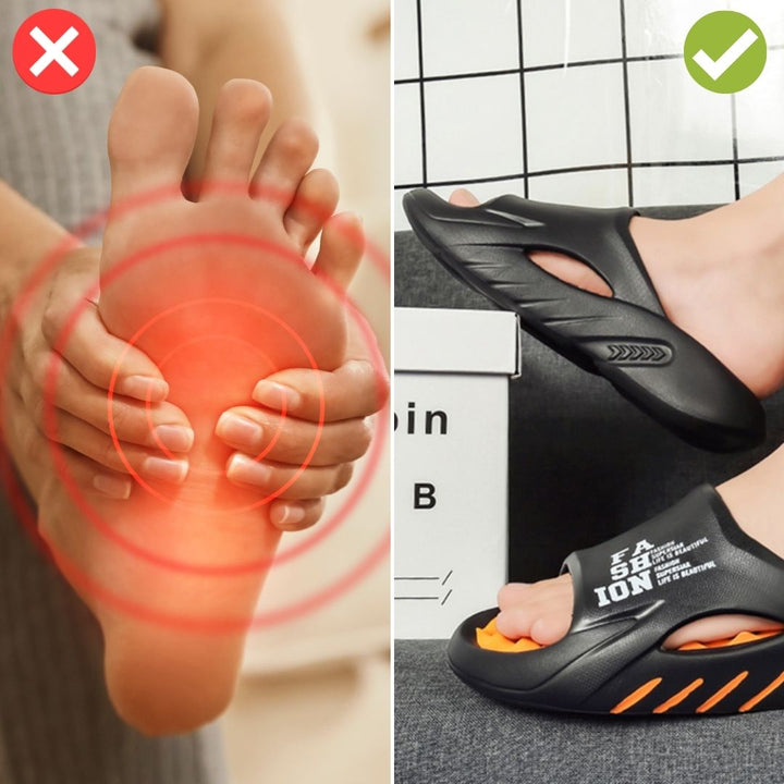 Orthopédiai masszázs papucs noppokkal hölgyeknek és uraknak – Vitalis