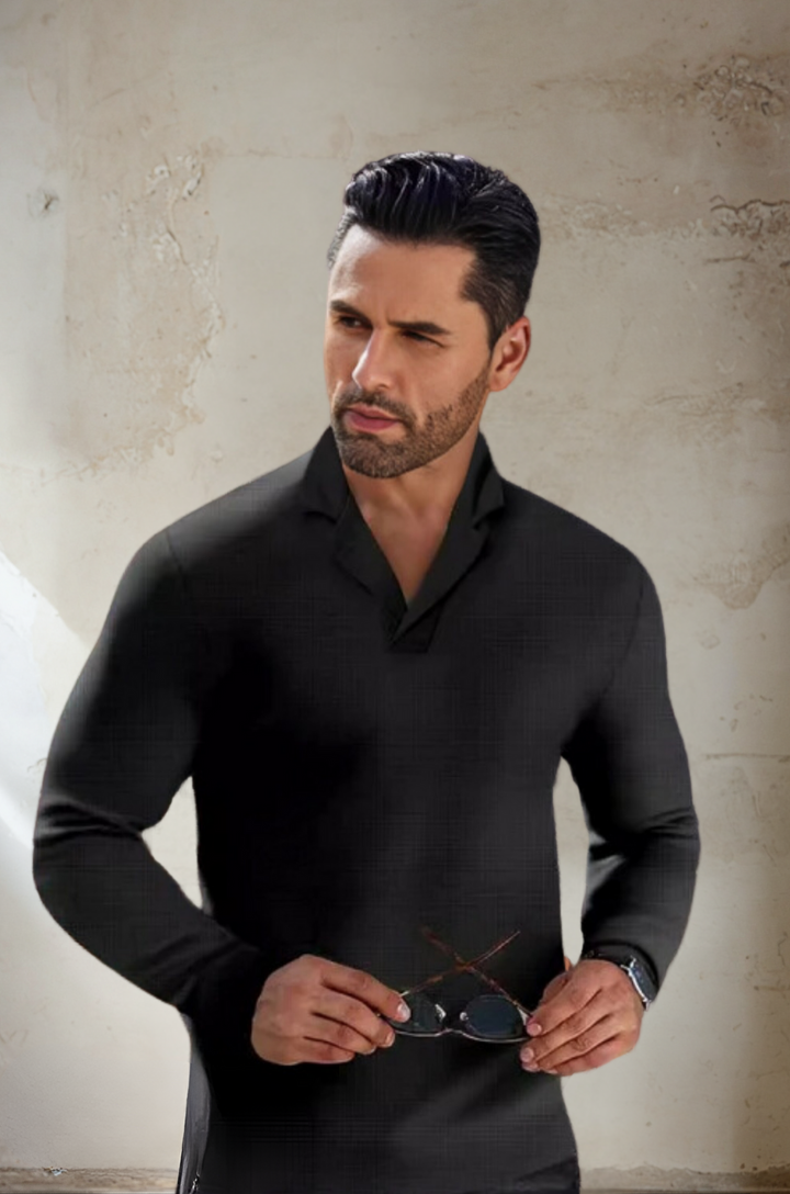 Trendi Férfi Polo Pulóver - Felix