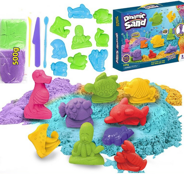 Kinetikus homok játékgy készlet - CreativeSand