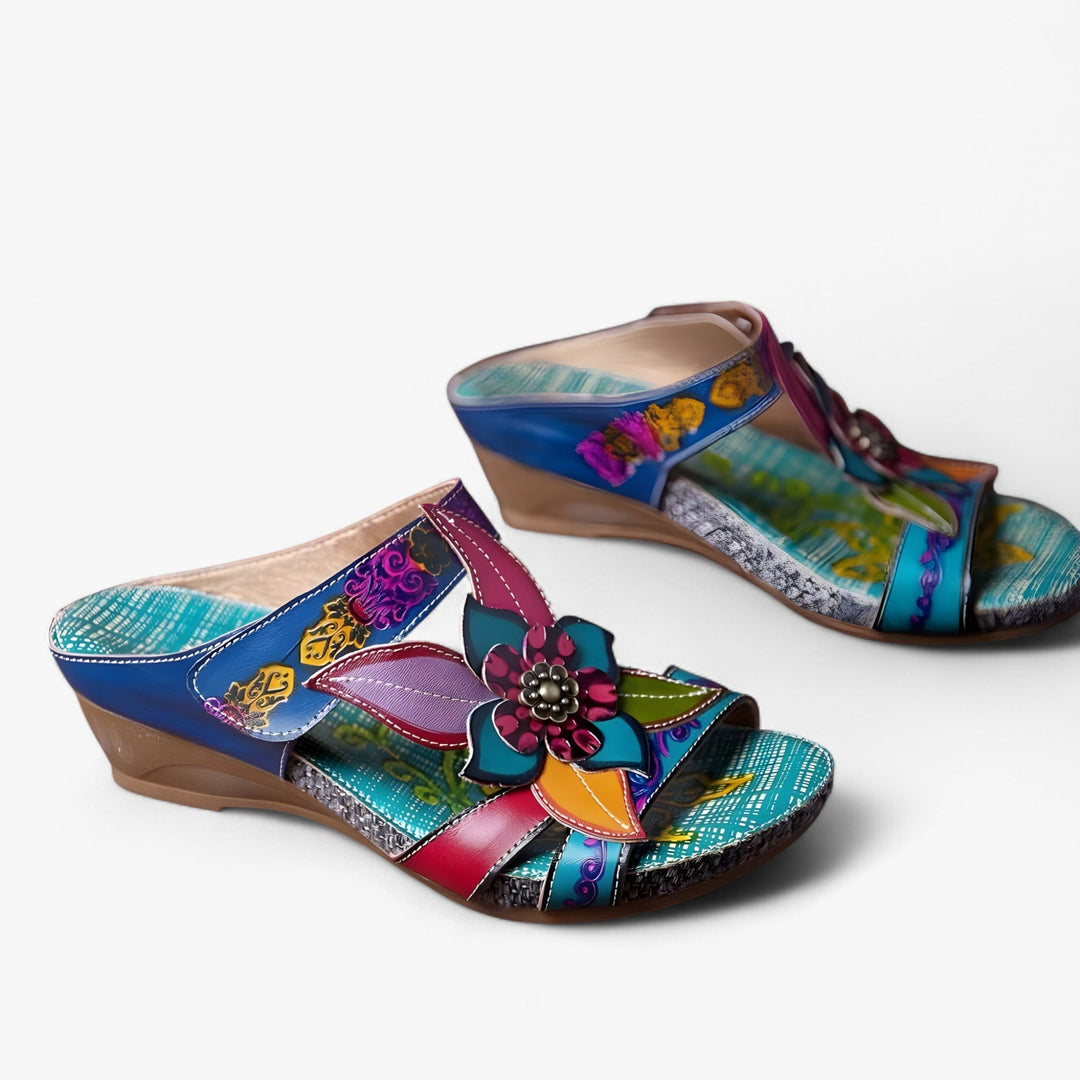 Boho szandálok nőknek fonott pántokkal – BohoStep Dolly