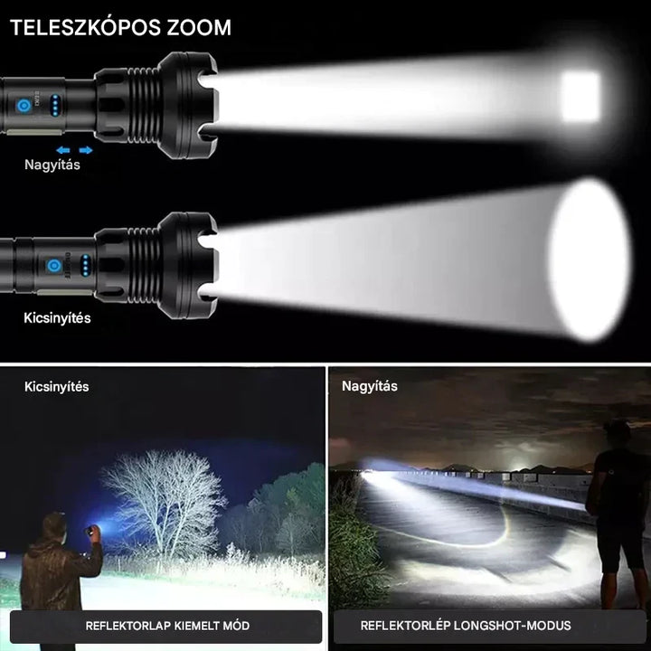 Taktikai Zseblámpa - LumenTact