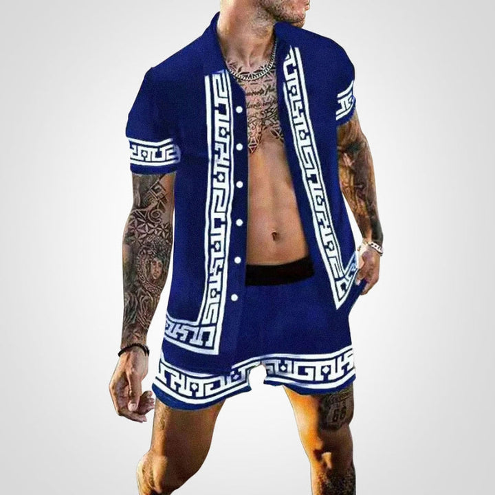 Két részes férfi szett nyomtatással – Ruben