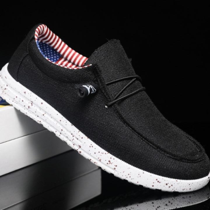 Stílusos Vászon Loafer Cipők Férfiaknak - Milan