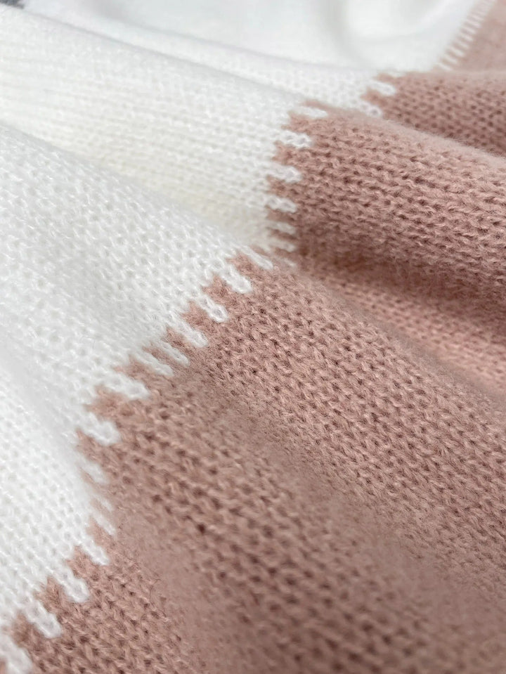 Kényelmes Leopárdmintás Pulóver - Laura