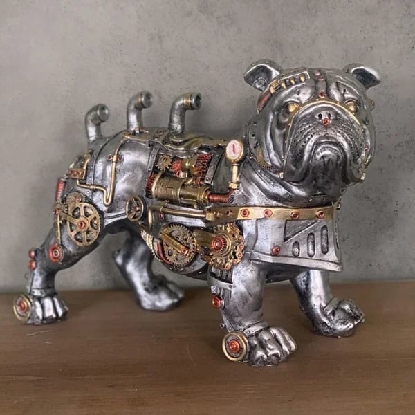 Mechanikus Punkállatok Szobrai - GearBeast