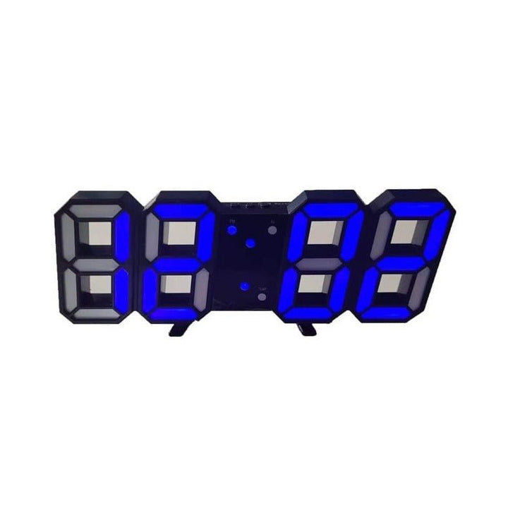 3D LED Fali óra állítható világítással – Timora