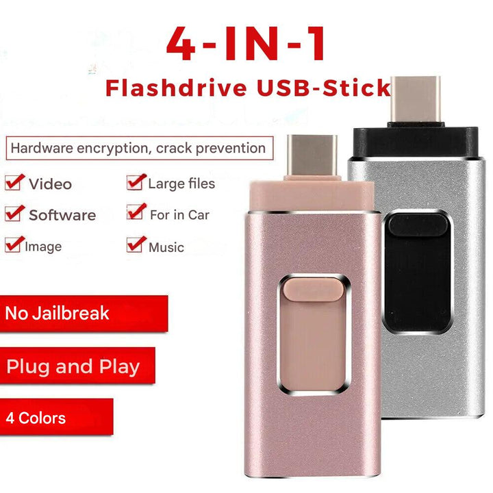 4 az 1-ben Flashdrive minden eszközhöz - DataFlex