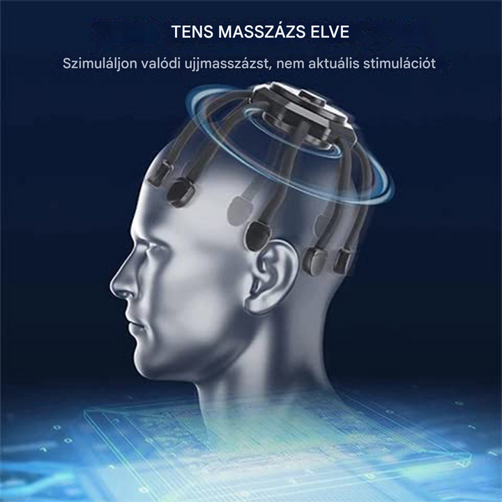 Fejbőr masszírozó - RelaxSphere