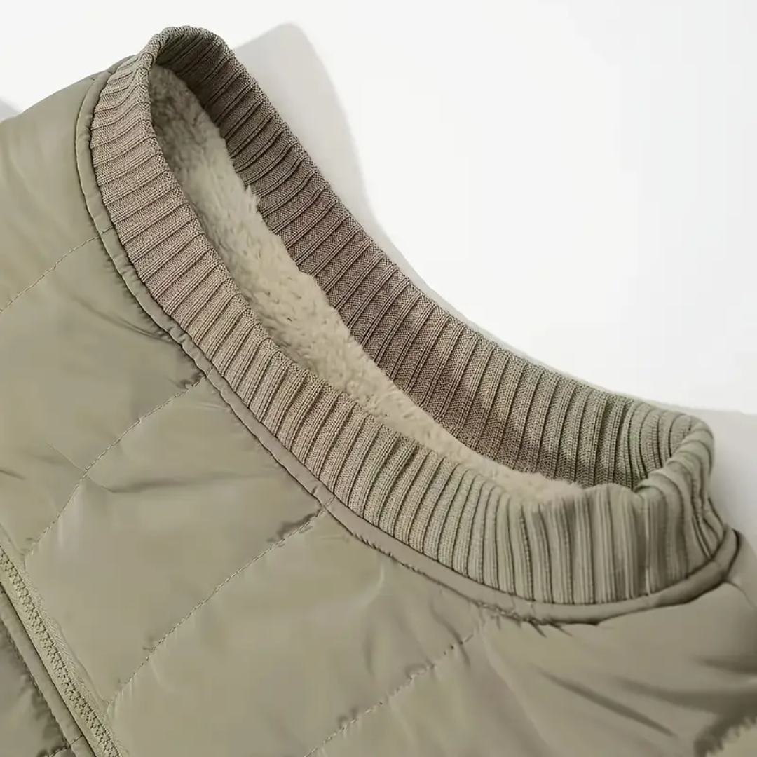 Férfi kültéri mellény, bélelt és vízlepergető – Arvid