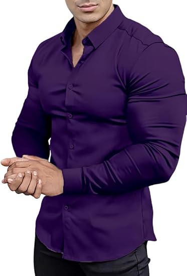 Gyűrődésmentes Slim Fit Ing Férfiaknak - David