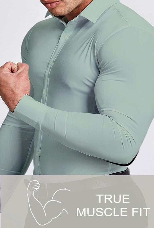 Gyűrődésmentes Slim Fit Ing Férfiaknak - David