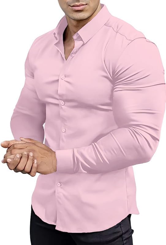 Gyűrődésmentes Slim Fit Ing Férfiaknak - David