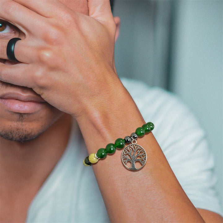 Természetes Kristály Életfa Karkötő - Mila