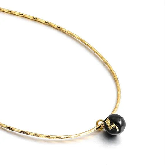 Vintage Arany Repedezett Nyaklánc - Iris