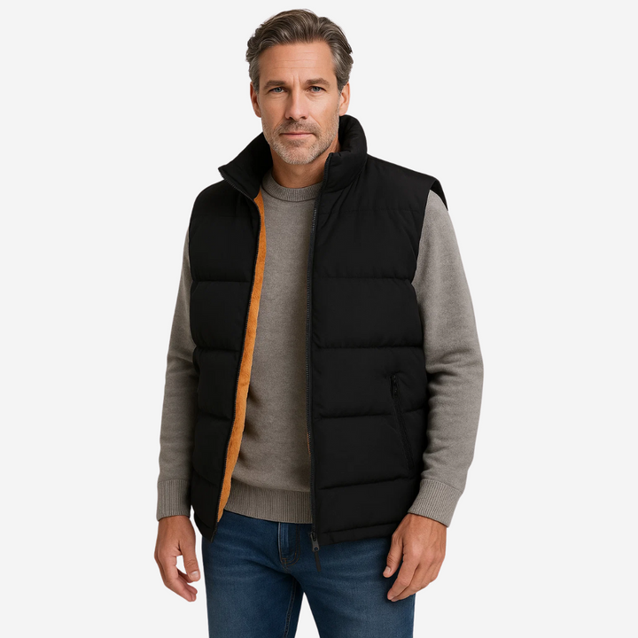 Férfi thermo bodywarmer állógallérral - Arne