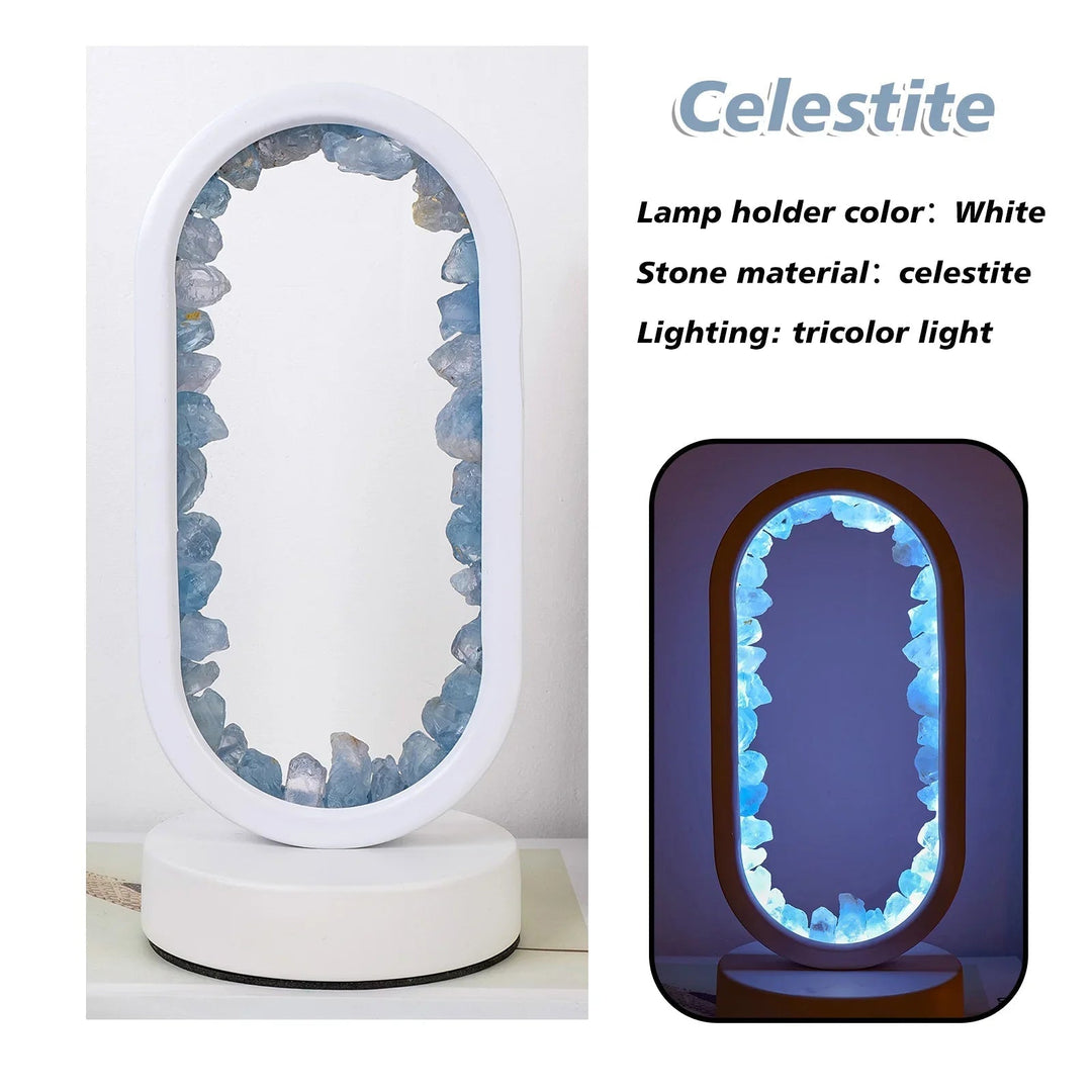 Kézműves ametiszt lámpa - Serenith