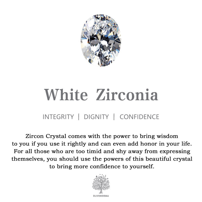 Zirkónia aranyozott tarot csepp függő nyaklánc - Amara