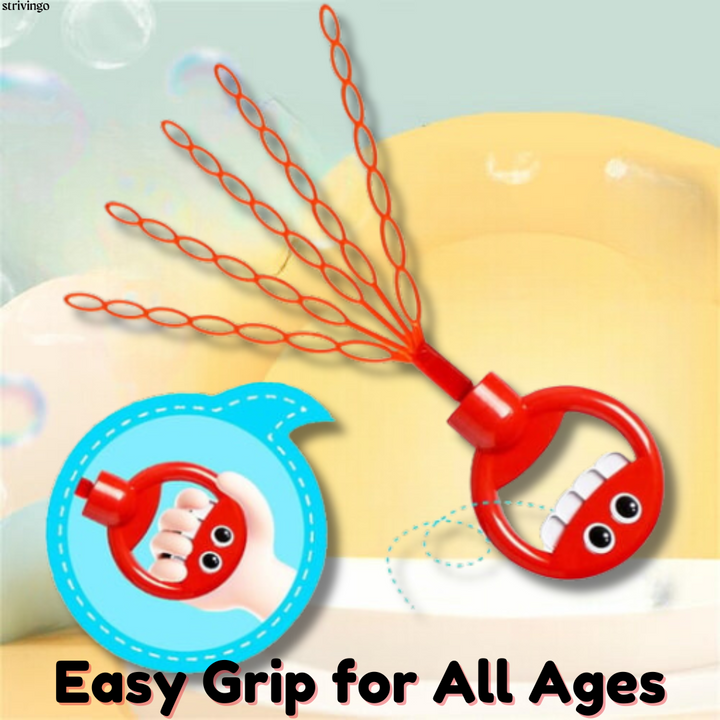 Mosolygós Buborékpálca 32 Lyukkal - BubbleWave