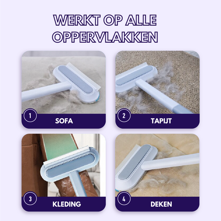 3 az 1-ben Háziállat Szőreltávolító - PetClean Pro