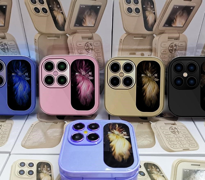 Hajtható Mini Telefon – FlipLite