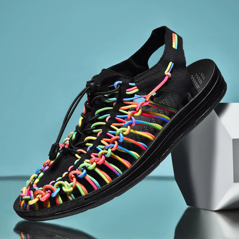 Stílusos Férfi Hálós Szandálok - Renzo