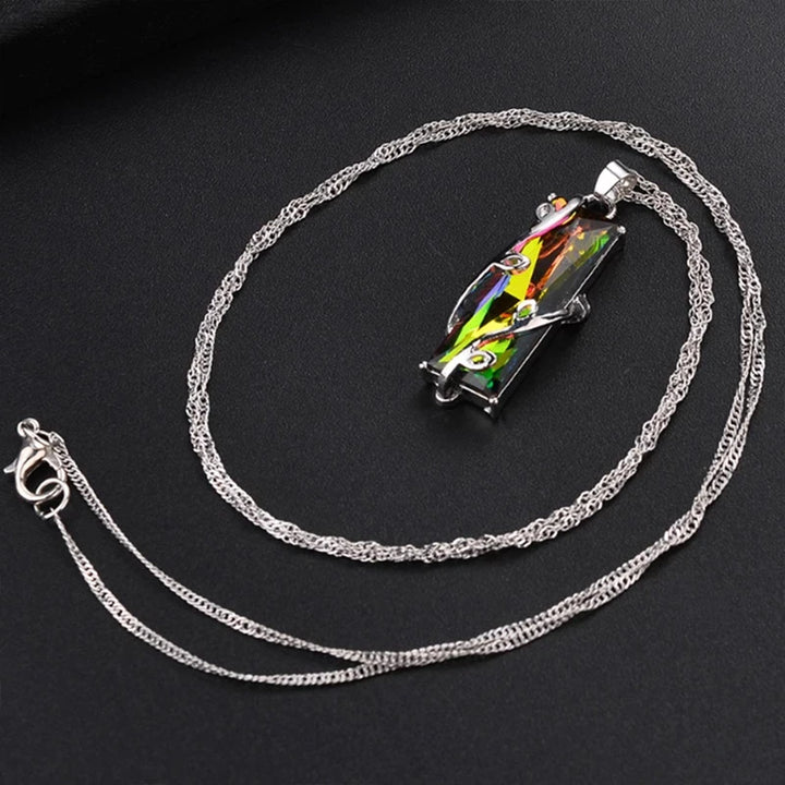 Szivárványkő Életfa™ nyaklánc | 1+1 INGYENES