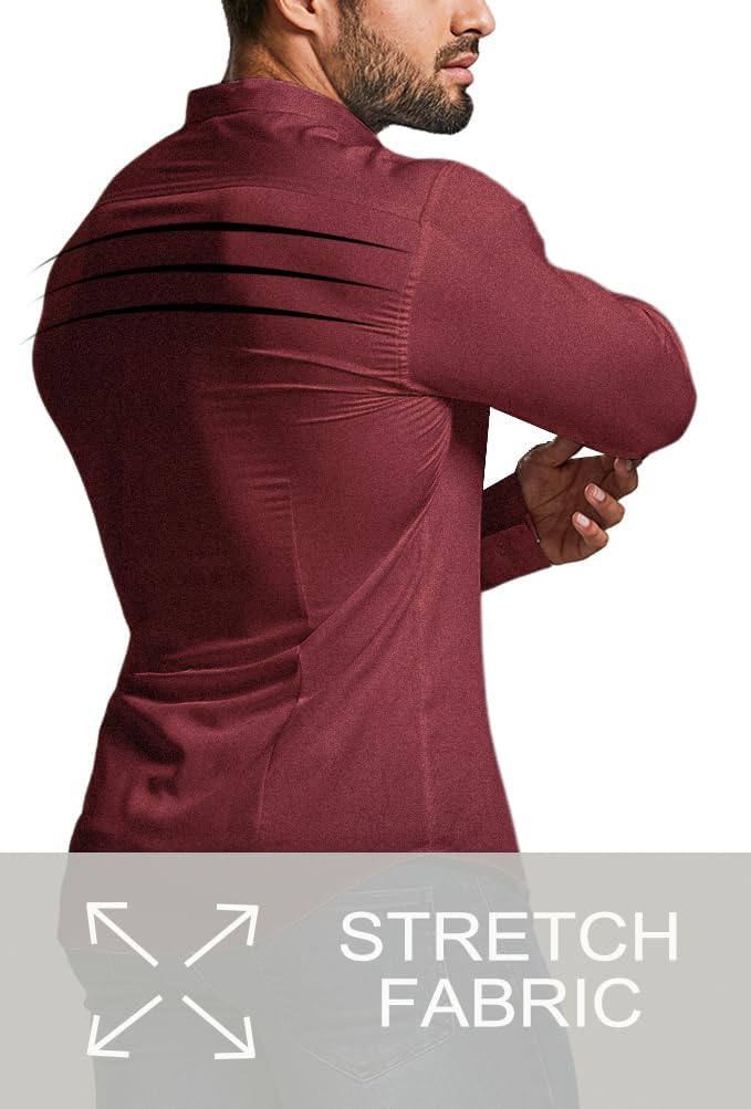 Gyűrődésmentes Slim Fit Ing Férfiaknak - David