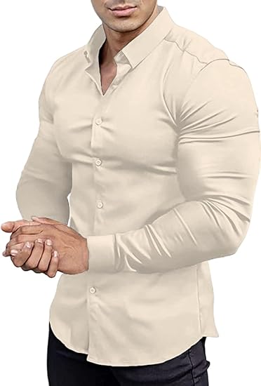 Gyűrődésmentes Slim Fit Ing Férfiaknak - David