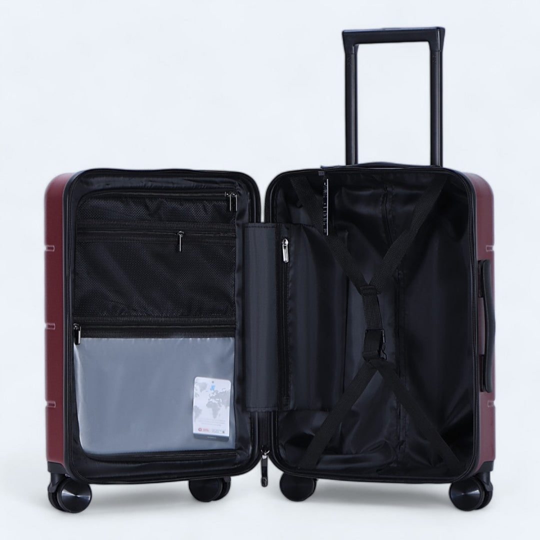 3 részes keményborítású bőröndkészlet – Atlas Explorer