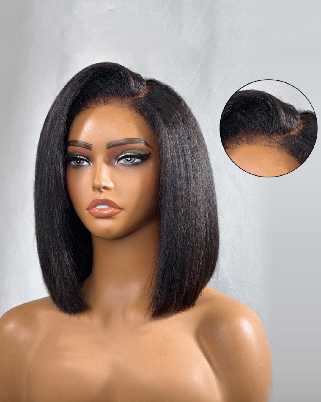 HD Lace Paróka 5x5 Kinky Straight – Zamira