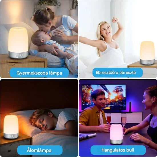 Ébredő fény természeti hangokkal - Aurora