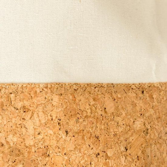 Stílusos Pamut Vászon Mosó- és Játékos Kosár - EcoNest