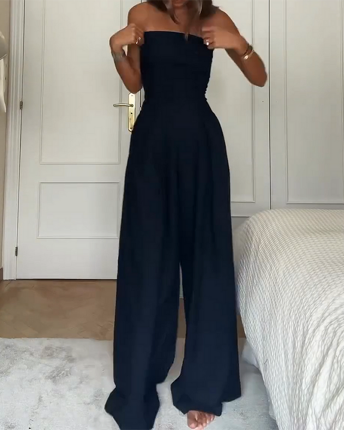 Válltól szabad & Stílusos Női Jumpsuit minden alkalomra – Elina