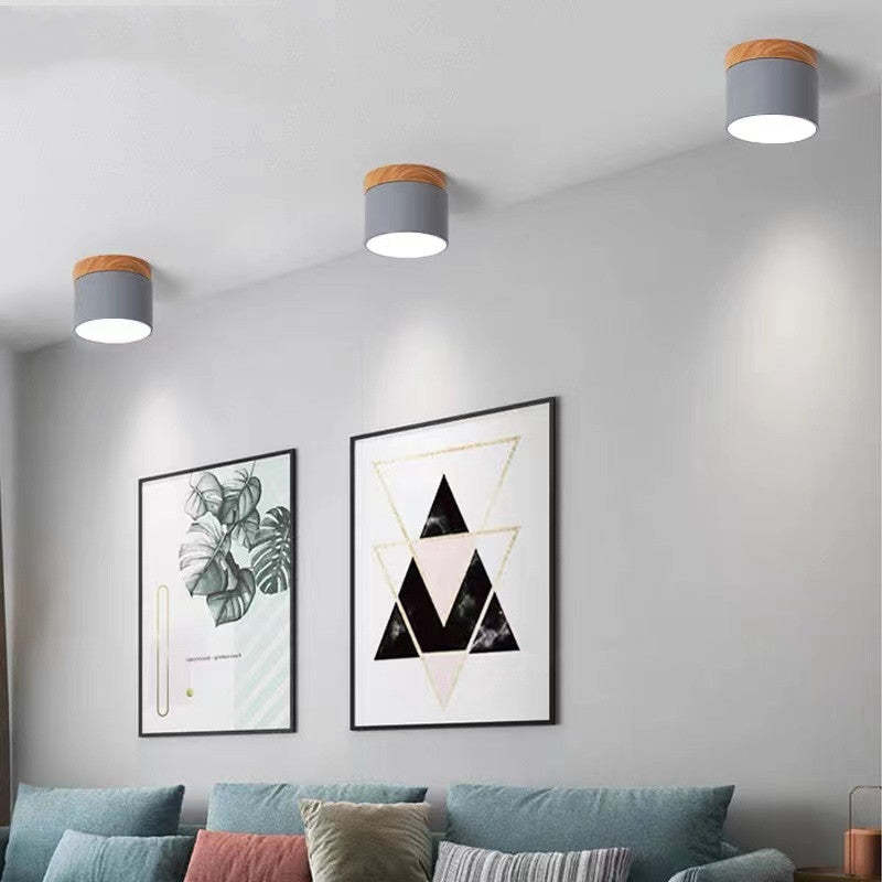Morandi Stílusú Modern LED Mennyezeti Lámpa - LumiModo