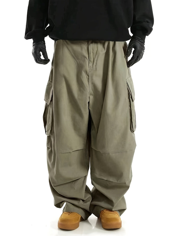 Kényelmes Férfi Cargo Nadrág Több Zsebbel - Daan