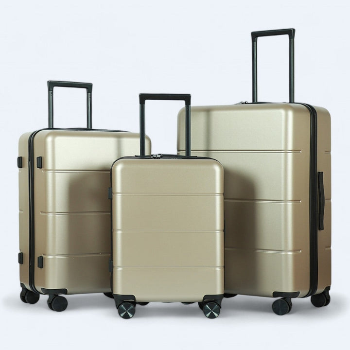 3 részes keményborítású bőröndkészlet – Atlas Explorer