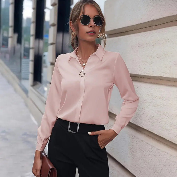 Elegáns chiffon blúz nőknek – Amélie