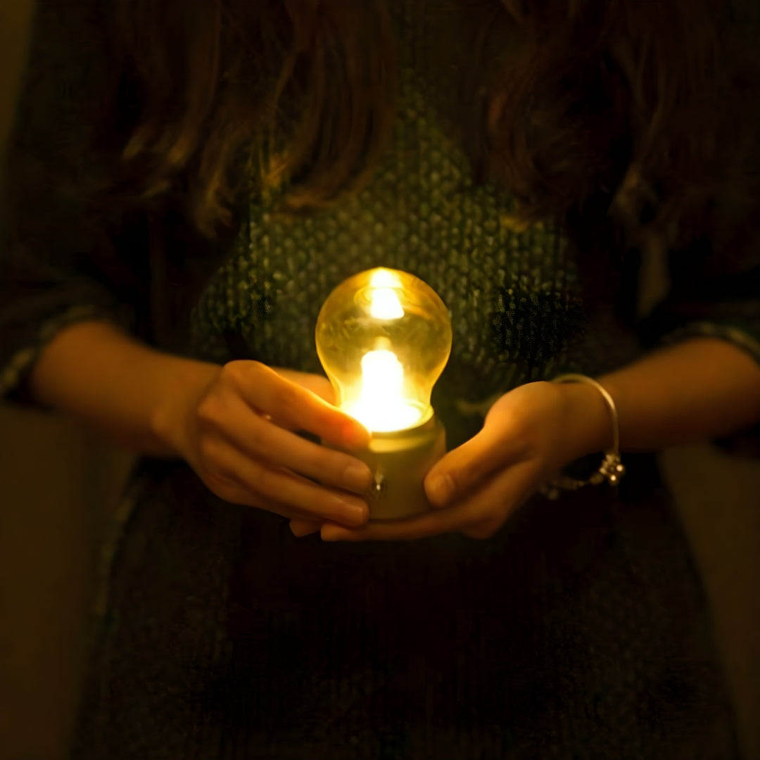 Hordozható Retro Asztali Lámpa - LumiRetro