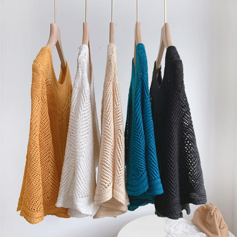 Női selyem sál kötött és UV védelemmel – Amira