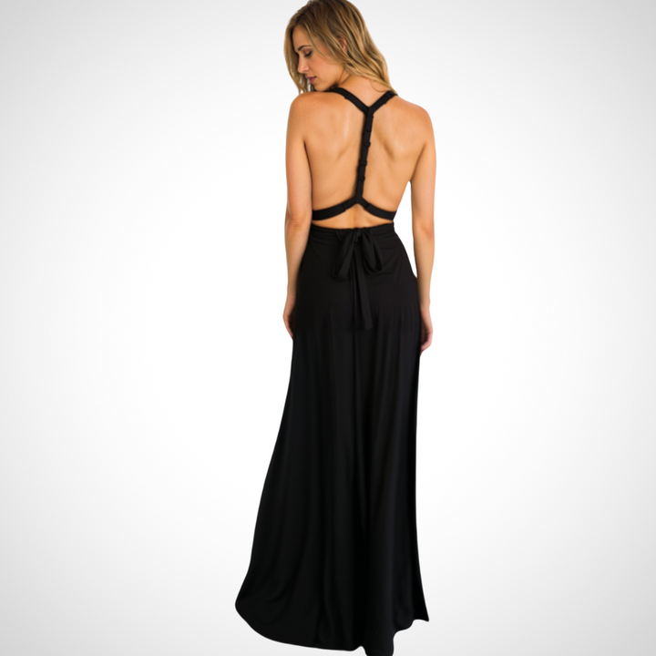 Elegáns, nőies szabású, hosszú maxi ruha – Celine