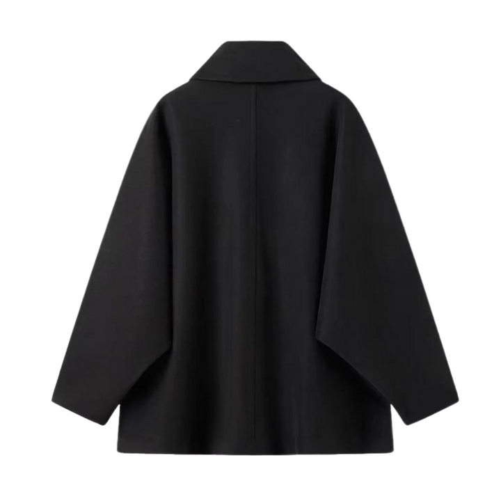Női átmeneti dzseki oversized megjelenésben gombos záródással – Selina