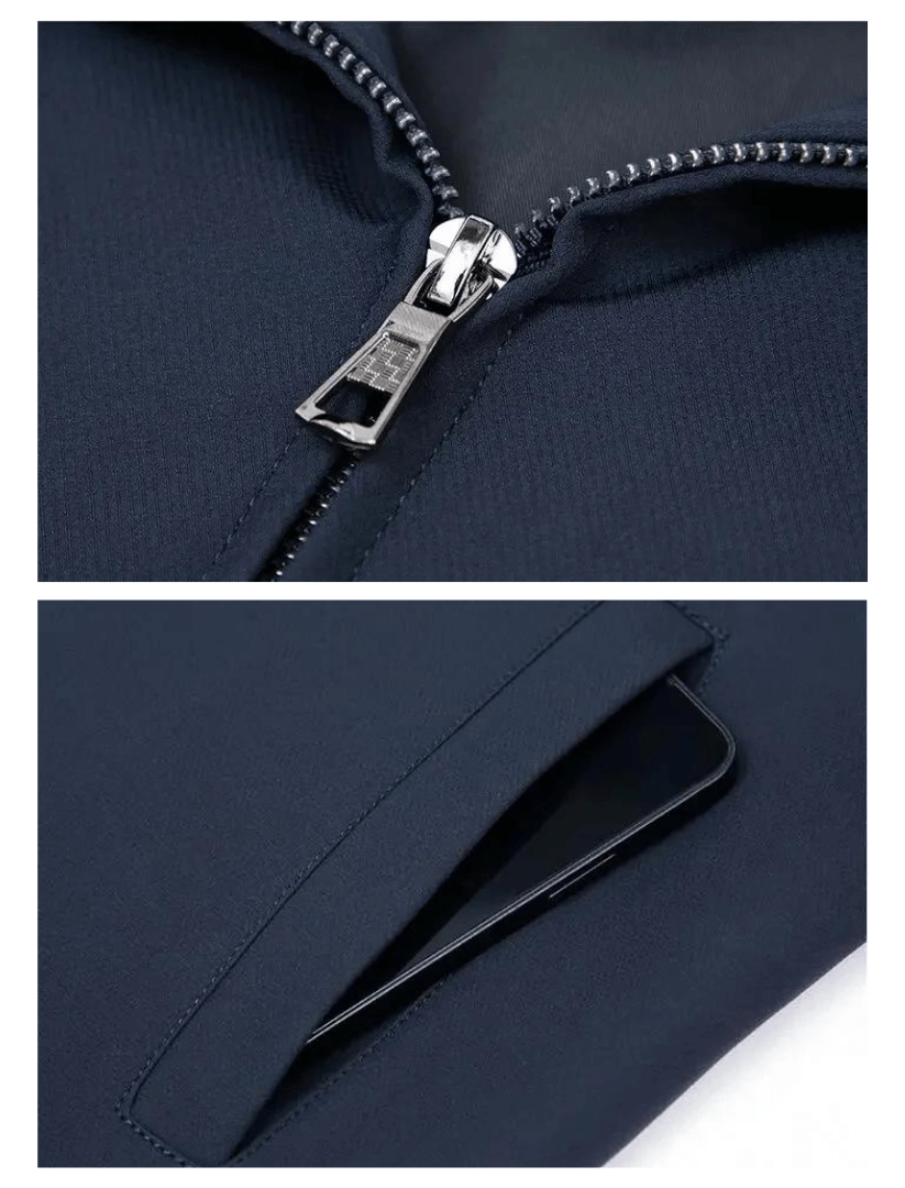 Töltött férfi télikabát poliészterből – Arvid