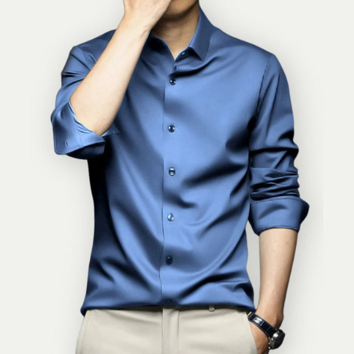 Gyűrődésmentes és Vasalásmentes Férfiing – Milan