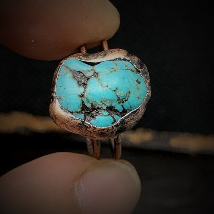 Természetes Nyers Születési Kő Gyűrű - Selina