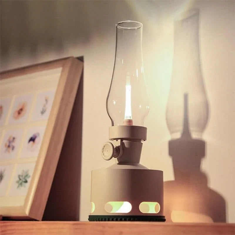 Újratölthető Vintage LED Lámpás - LumaLantern