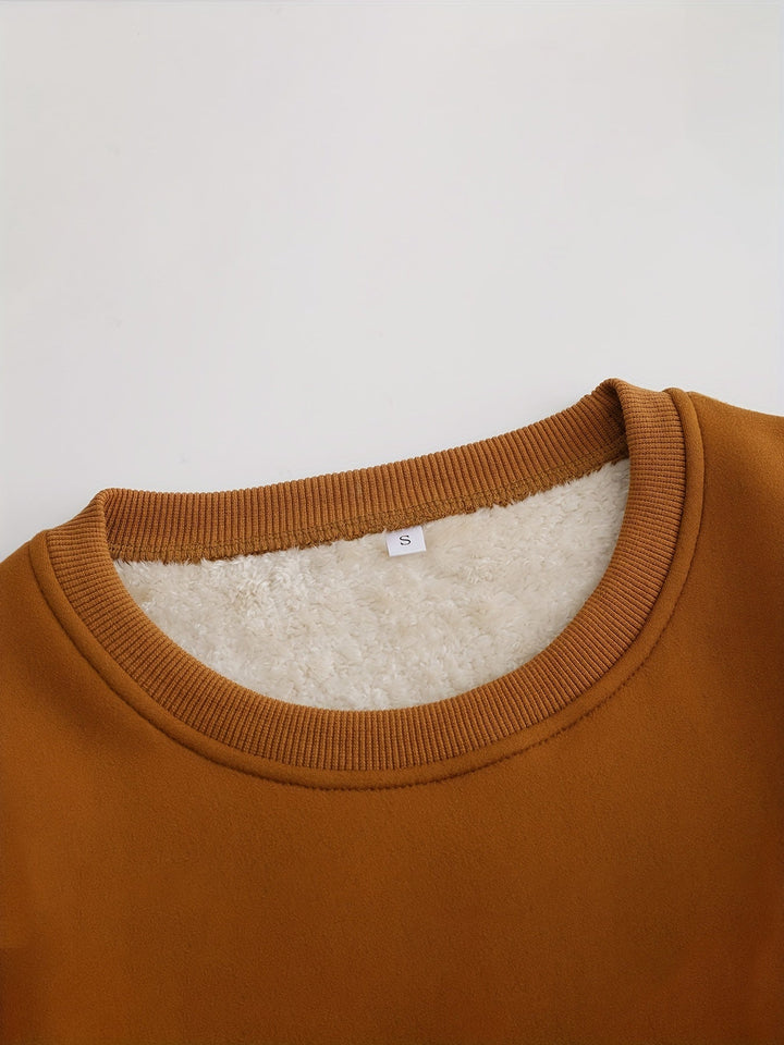 Comfortable Oversized Női Pulóver - Elina