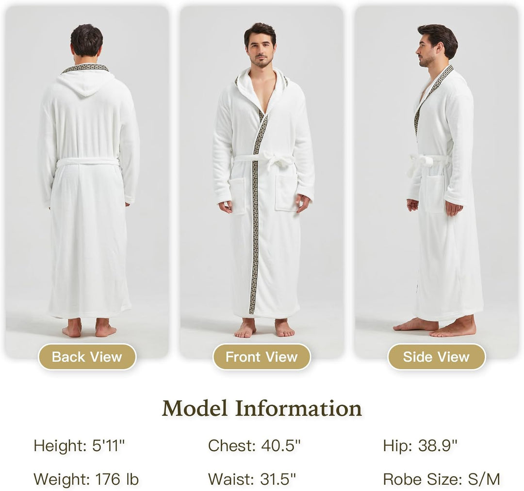 Kényelmes Flanell Férfi Köntös - James