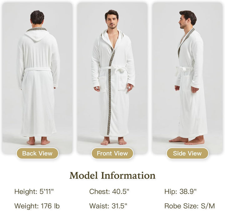 Kényelmes Flanell Férfi Köntös - James